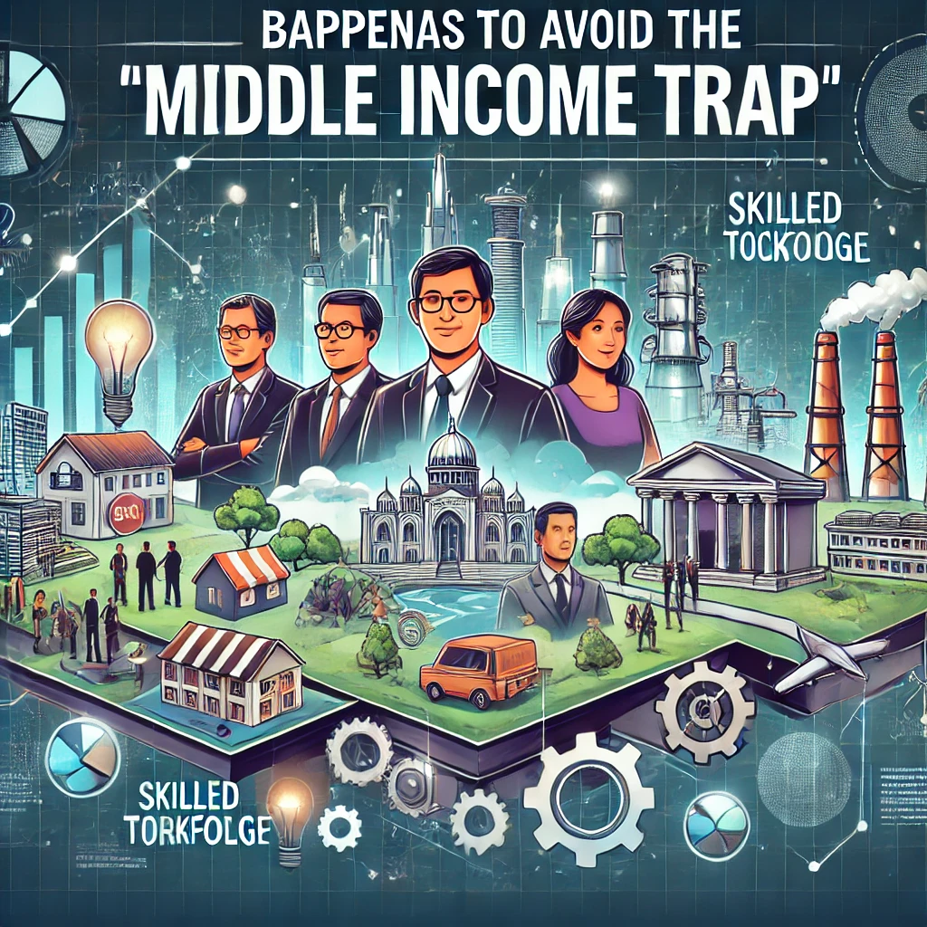 Ragam Strategi Rancangan Bappenas untuk Hindari 'Middle Income Trap