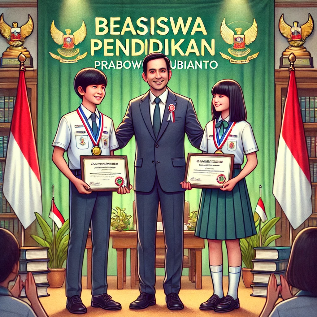 2 Siswa Berbakat Depok dapat Beasiswa Pendidikan dari Prabowo