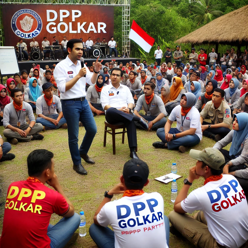 Pesan Bahlil di Outbound DPP Golkar Memenangkan Pertarungan Butuh Kecerdikan