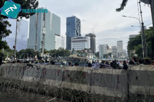 Massa Mahasiswa Terus Bertambah di Demo Indonesia Gelap, Saling Sambut "Inilah Kawanku"